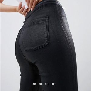 ASOS Curve Jeans - ASOS Black High Waist Rivington Denim Jegging ASOS Curve Jeans - ASOS Black High Waist Rivington Denim Jegging